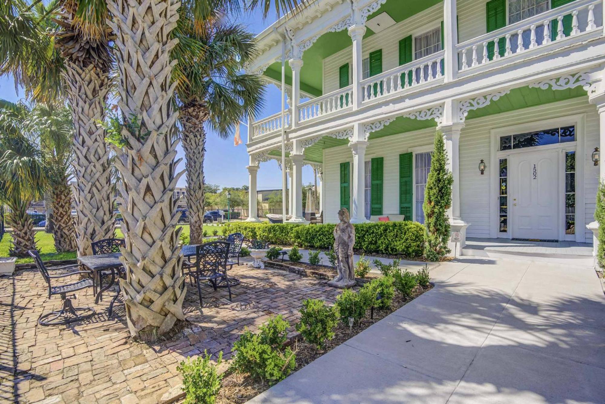 The George Manor Acomodação com café da manhã Galveston Exterior foto